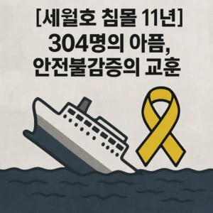 [세월호침몰11년]304명의아픔,안전불감증의교훈-썸네일이미지