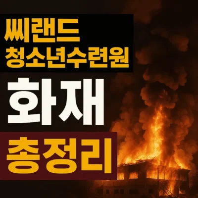 씨랜드청소년수련원화재총정리-썸네일이미지