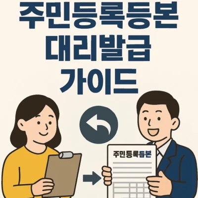 주민등록등본대리발급-썸네일이미지