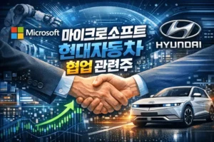 마이크로소프트현대자동차협업관련주-썸네일이미지