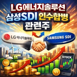 LG에너지솔루션삼성SDI인수합병관련주-썸네일이미지