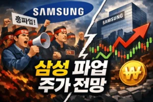 삼성파업주가전망-썸네일이미지