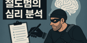 절도범의 심리 분석