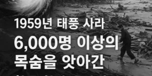 1959년태풍사라6,000명이상의목숨을앗아간한국최악의자연재해-썸네일이미지