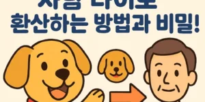 강아지나이계산사람나로환산하는방법과비밀!-썸네일이미지