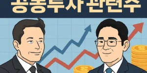 일론머스크이재용공동투자 관련주-썸네일이미지