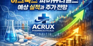 아크룩스파머슈티컬스예상 실적과주가전망-썸네일이미지