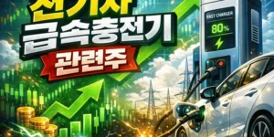 전기차급속충전기관련주-썸네일이미지