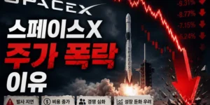 스페이스X주가폭락-썸네일이미지